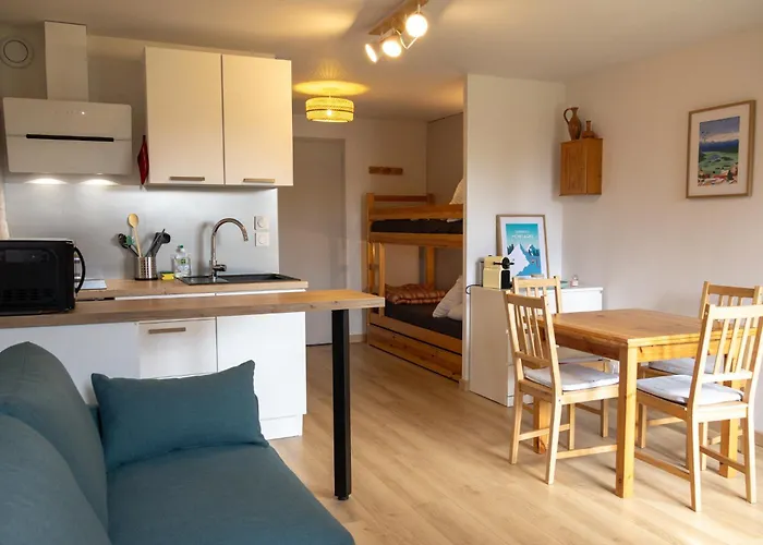 Chaleureux Appartement Avec Balcon Au Coeur Des Rousses